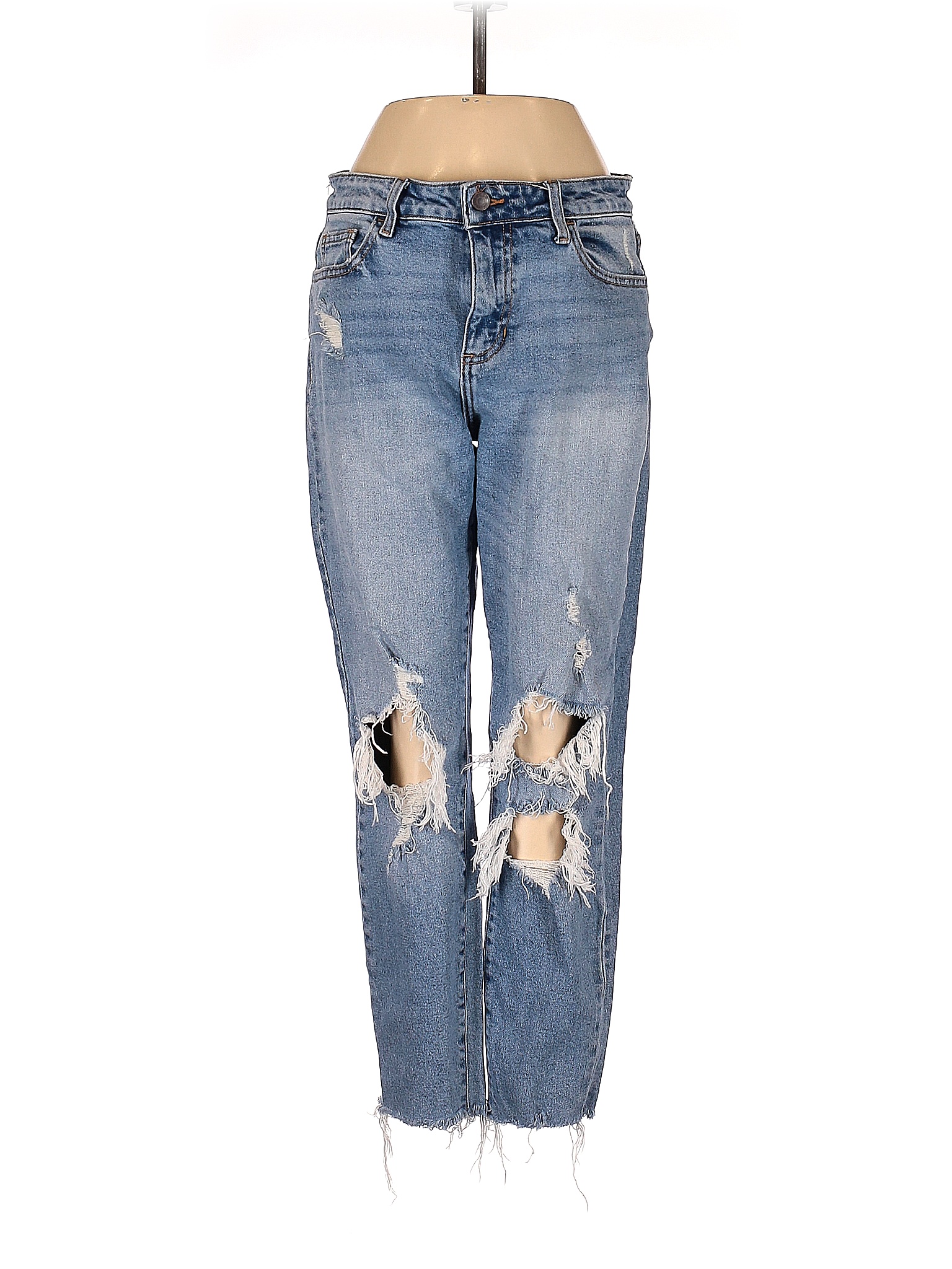 Cello Jeans Hearts Stars Graphic Blue Jeans Size 5