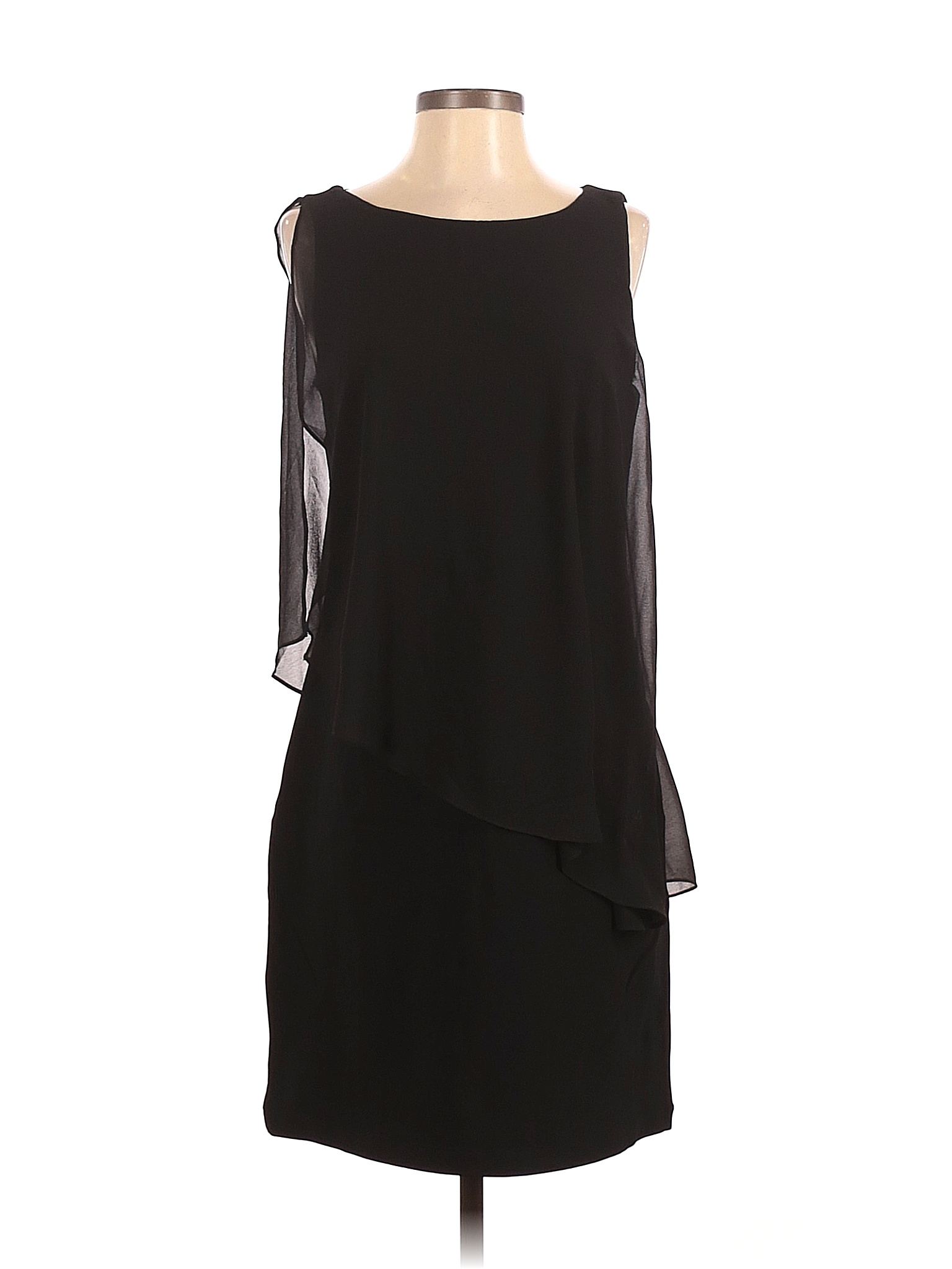 Boston Proper Solid Black Cocktail Dress Size S 91 off thredUP