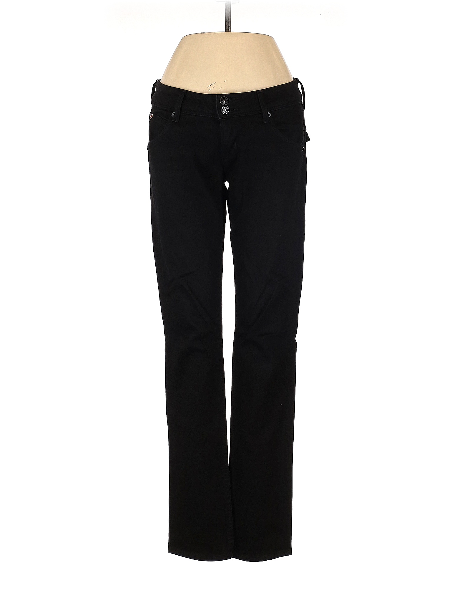 Hudson Jeans Solid Black Jeans 25 Waist 82 off ThredUp