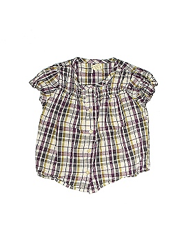Olive Juice Short Sleeve Blouse (view 1)