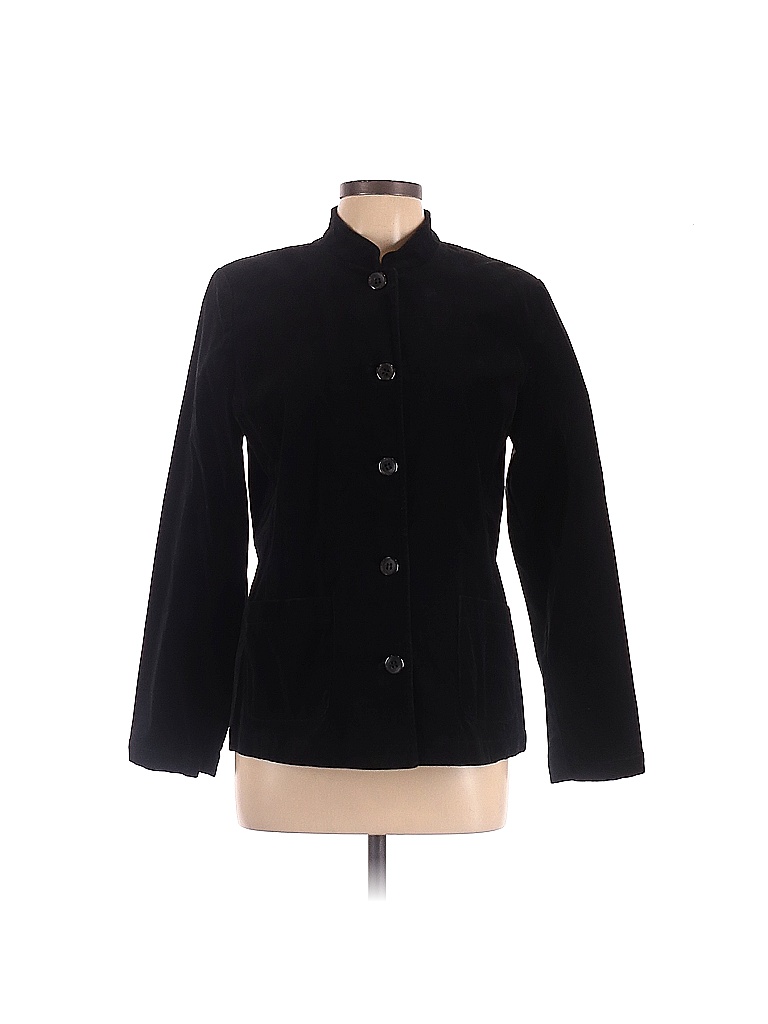 Appleseeds Solid Black Jacket Size 10 73 off thredUP