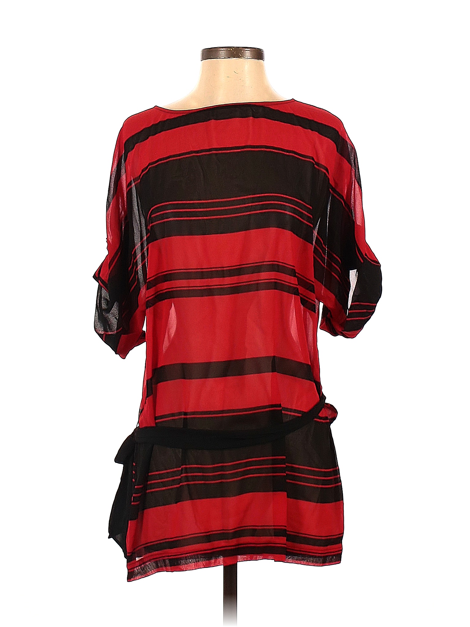 Blouse à Manches Courtes Multicolore Worthington - Taille XL - En Stretch - Occasion Très Bon état