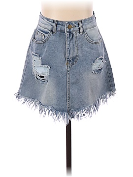 Shein Denim Skirt (view 1)