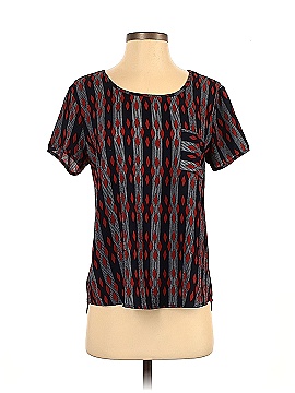 Noir Short Sleeve Blouse (view 1)