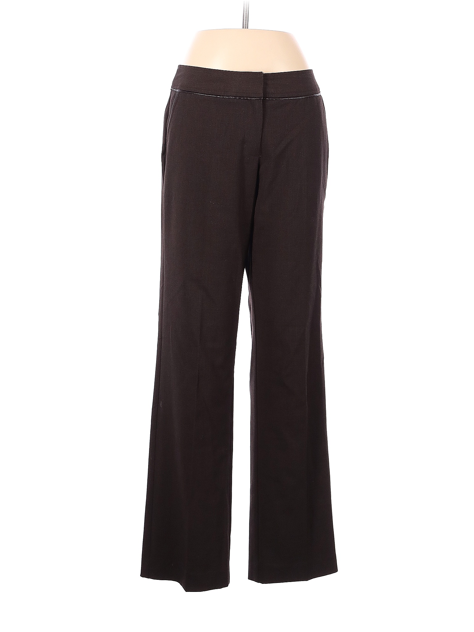 Counterparts Solid Brown Dress Pants Size 6 - 75% off | thredUP