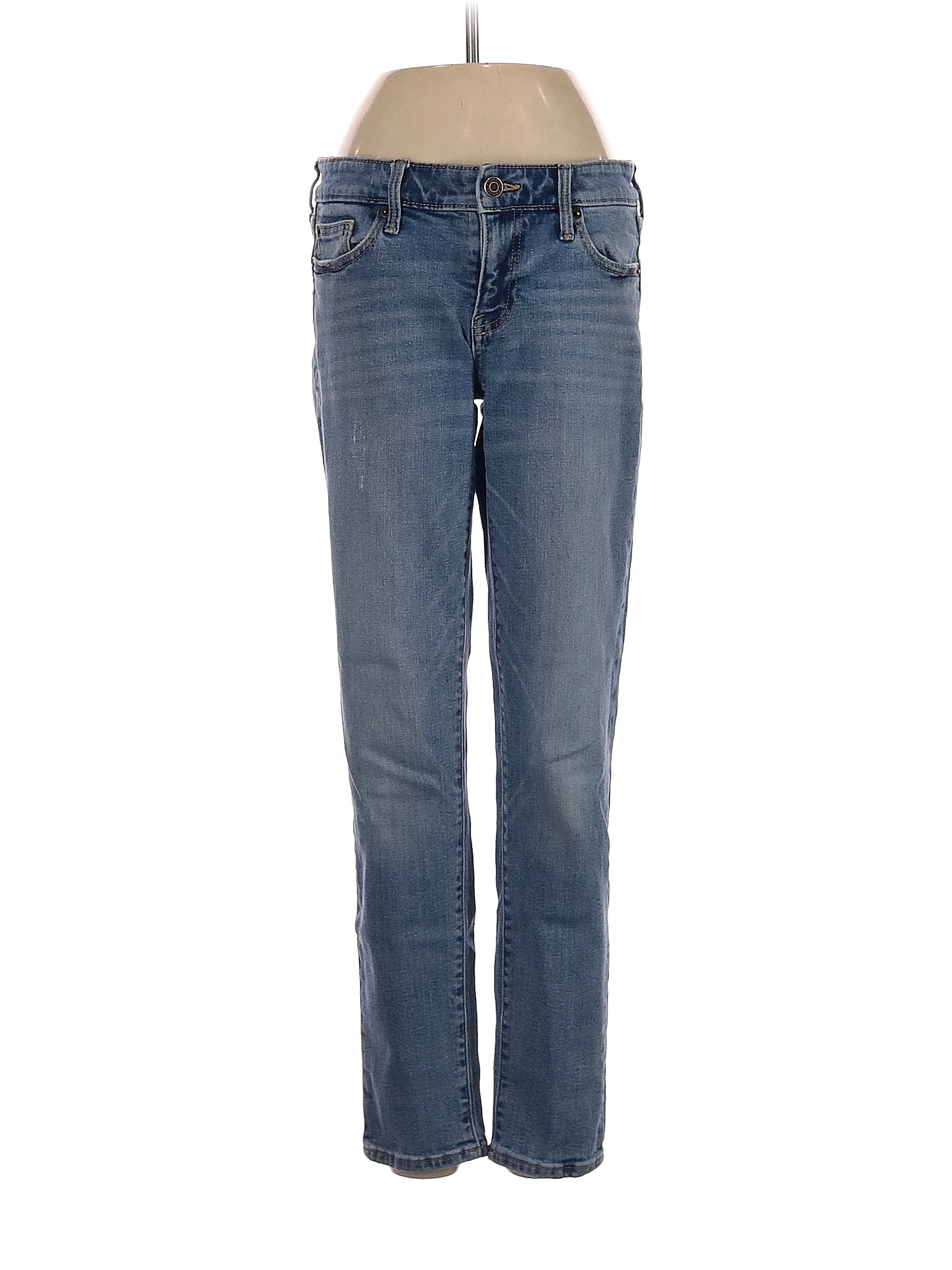 Gap Outlet Solid Blue Jeans 25 Waist 88 off thredUP