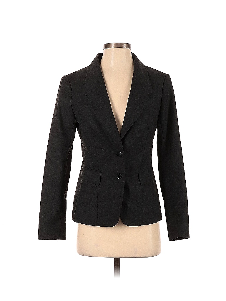 The Limited Solid Black Gray Blazer Size 4 - 88% off | thredUP