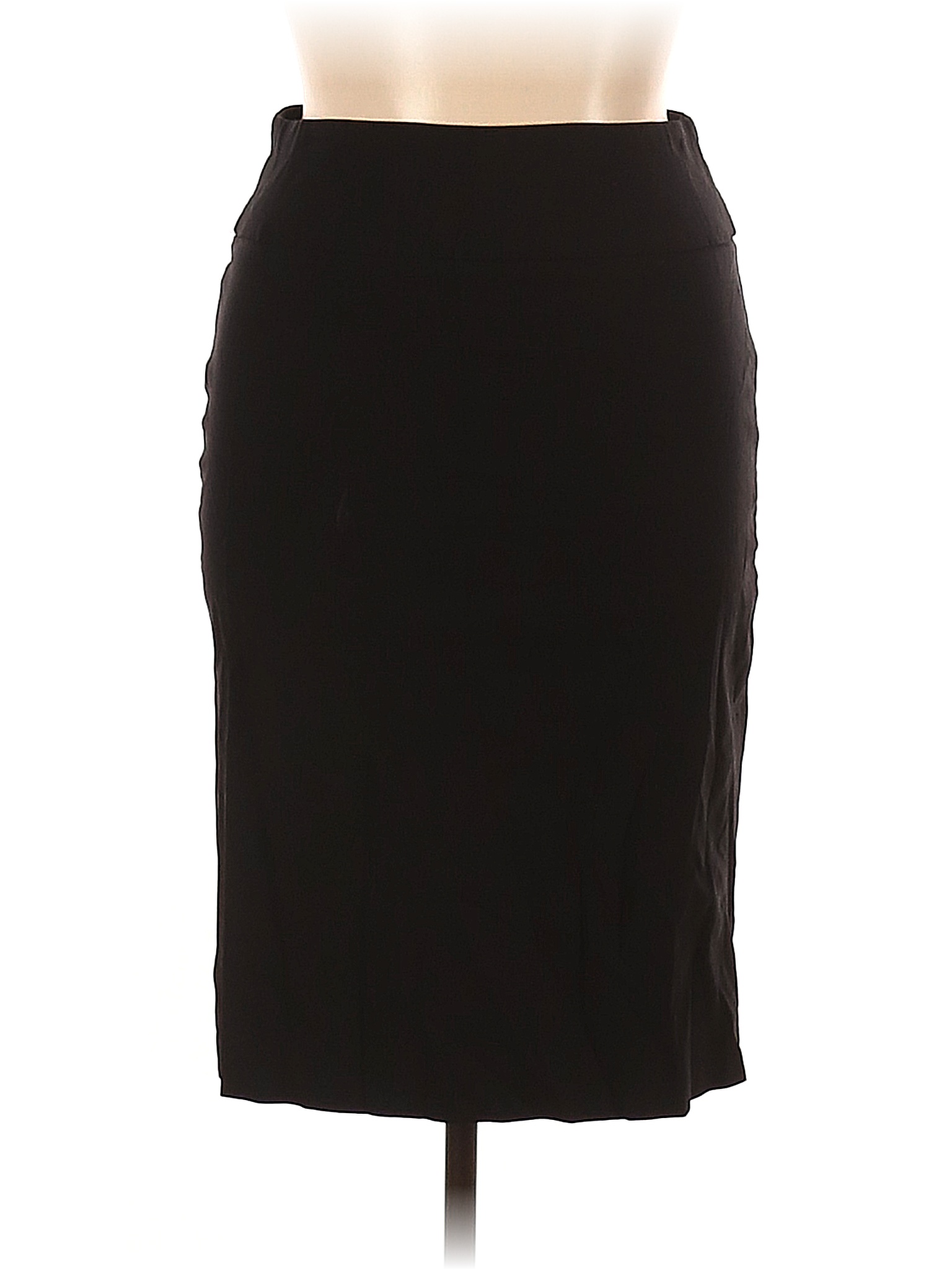 Ashley Stewart Solid Black Casual Skirt Size 14 (Plus) - 81% off | thredUP