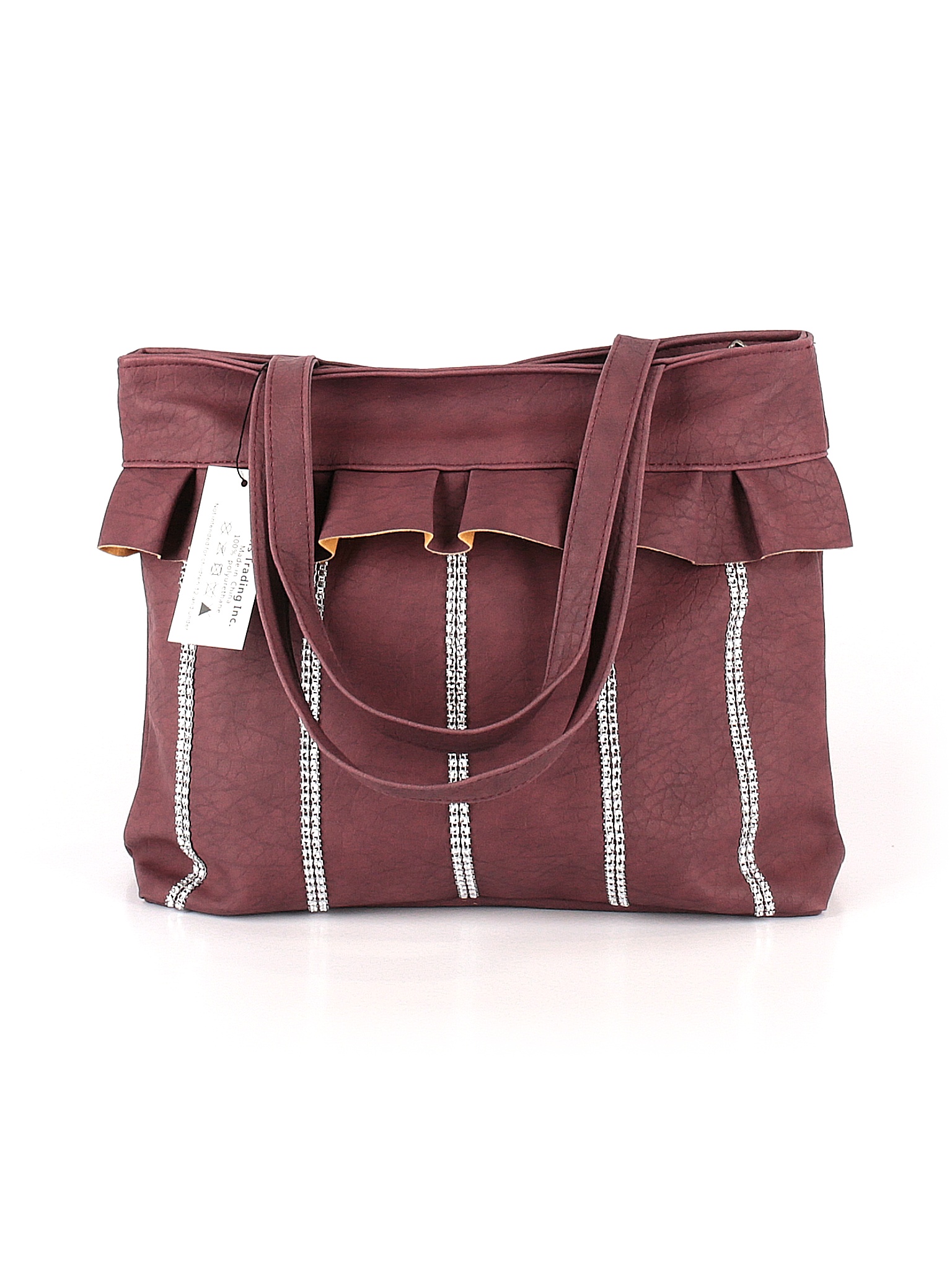 15" 9" and Large,Polyurethane CHUNS  Fashion Handbags  10" Shoulder Bag 3" 