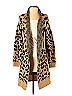 BP. Animal Print Color Block Leopard Print Tan Cardigan Size XS - photo 1
