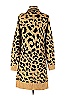 BP. Animal Print Color Block Leopard Print Tan Cardigan Size XS - photo 2