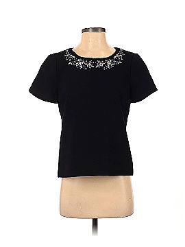 J.Crew Collection Short Sleeve Blouse (view 1)
