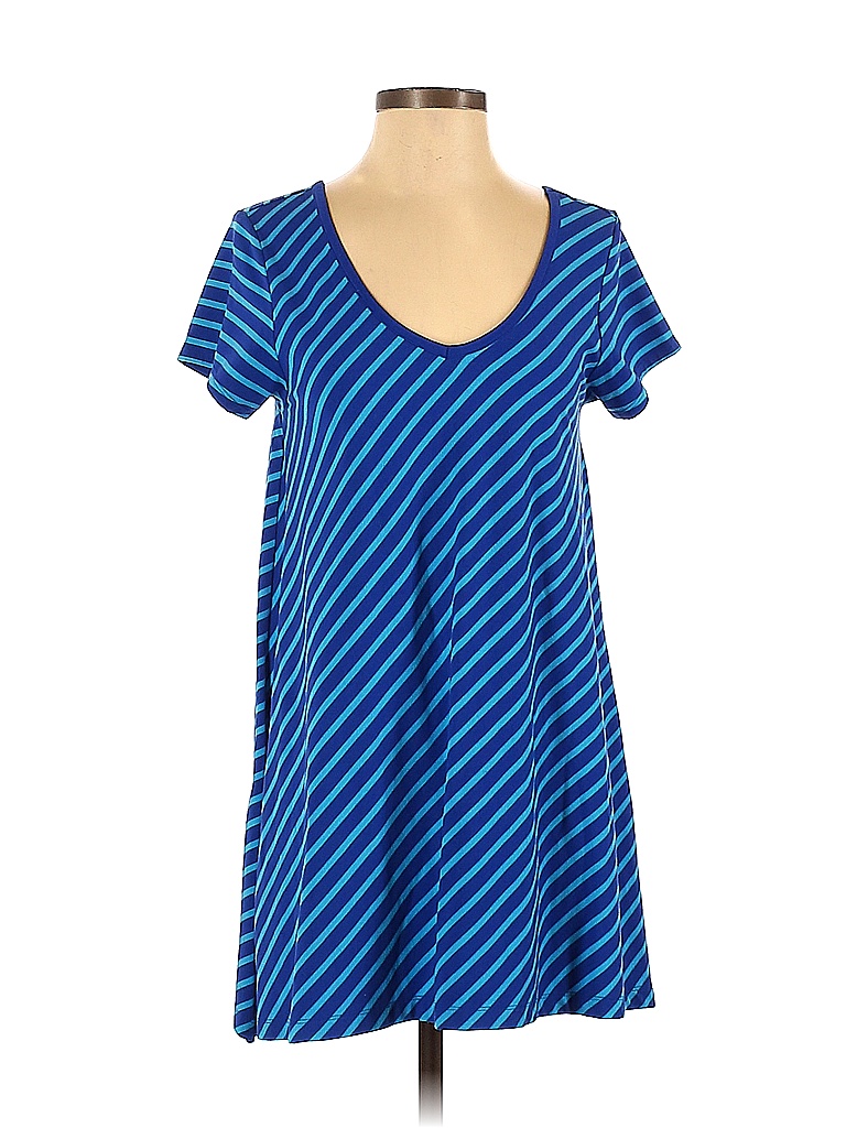 Travelsmith Stripes Blue Casual Dress Size S - 90% off | thredUP