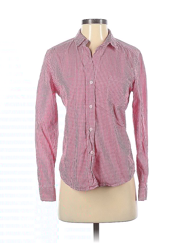 Click to view more detailed imagery on our partner's website Pre-owned Tart Collections Long Sleeve Button Down Shirt In Red