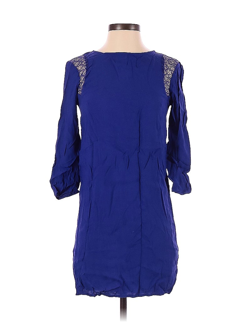 Pre-owned H&m Cocktail Dress In Blue