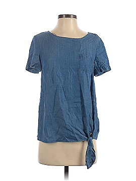 LC Lauren Conrad Short Sleeve Blouse (view 1)