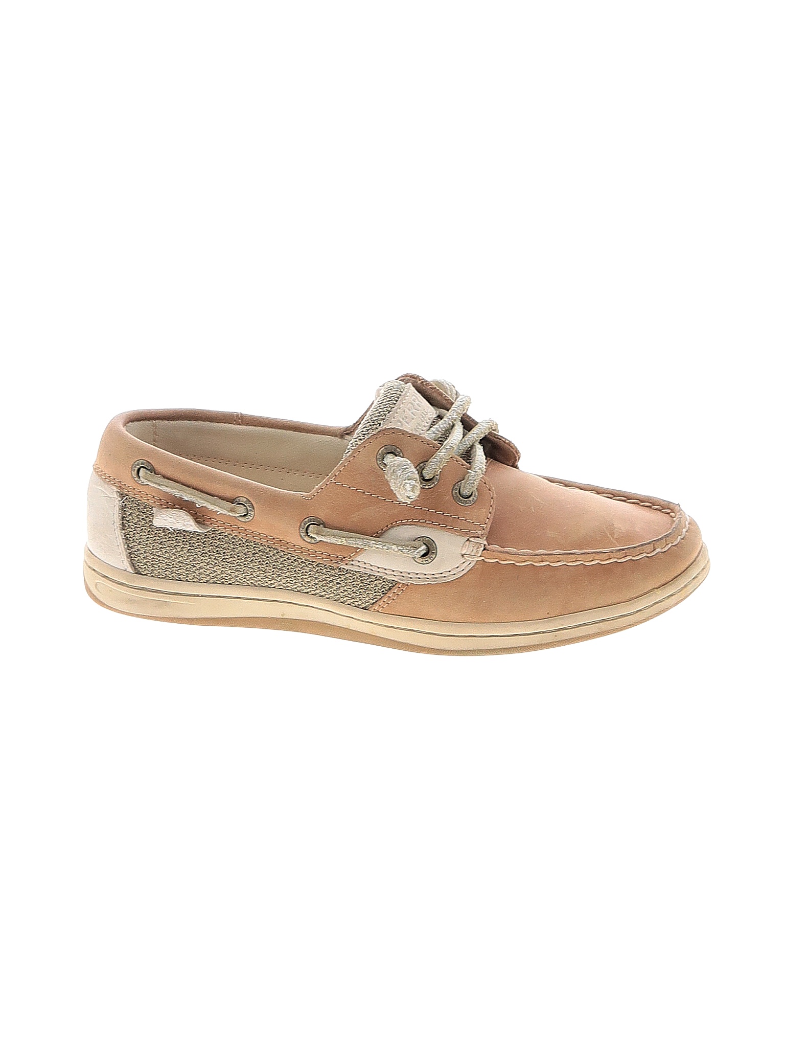 Sperry Top Sider Solid Tan Flats Size 6 63 off thredUP