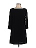Leith 100% Polyester Solid Black Casual Dress Size XS - photo 1