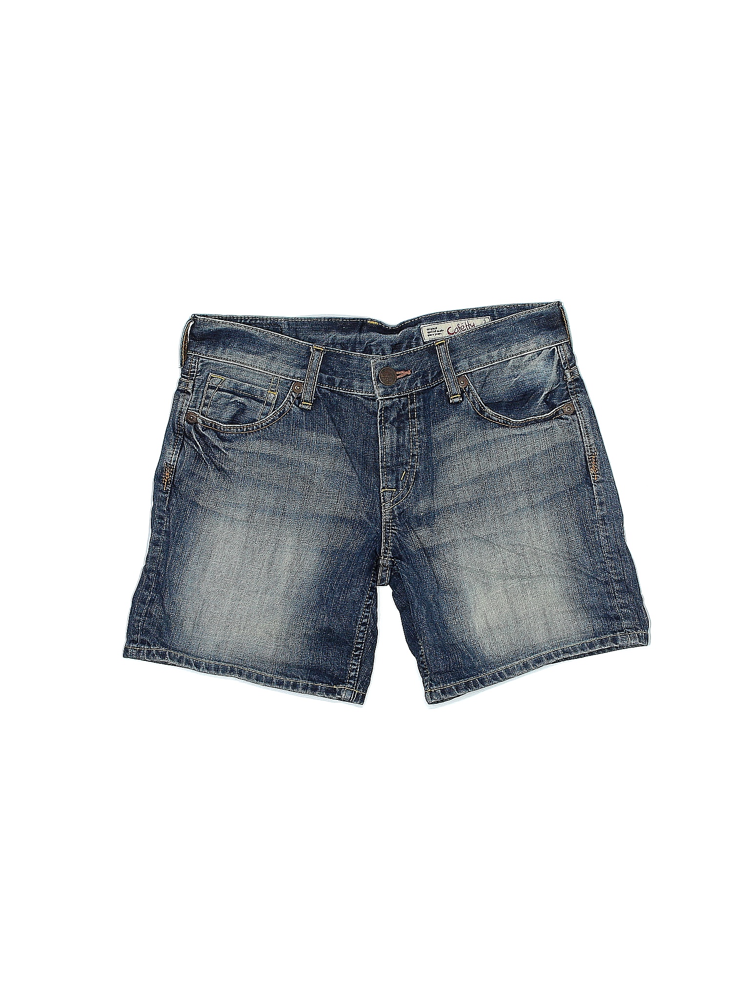 Assorted Brands 100% Cotton Solid Blue Denim Shorts 36 Waist - 72% off ...