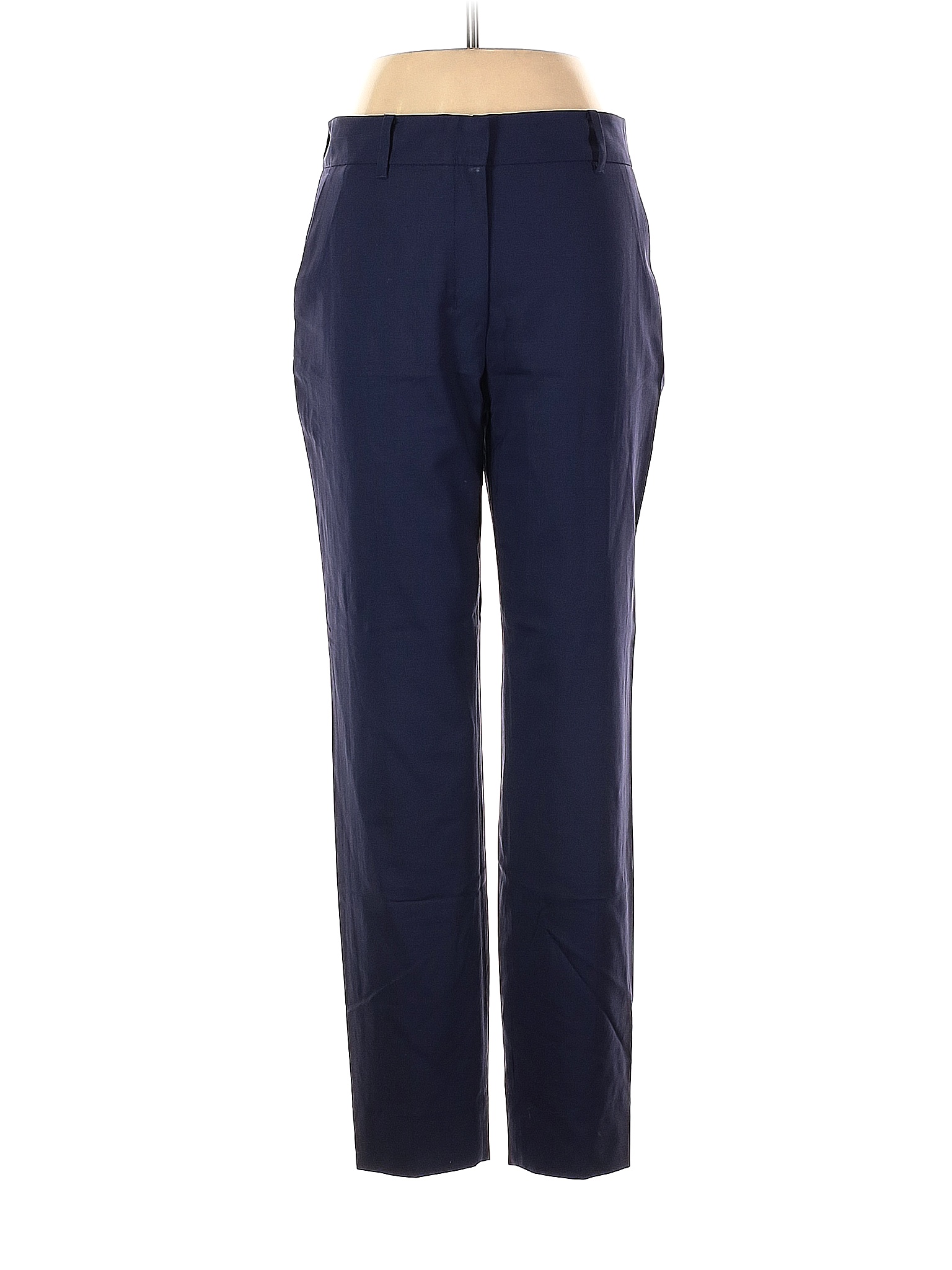 MM. LaFleur Solid Blue Wool Pants Size 4 - 80% off | thredUP