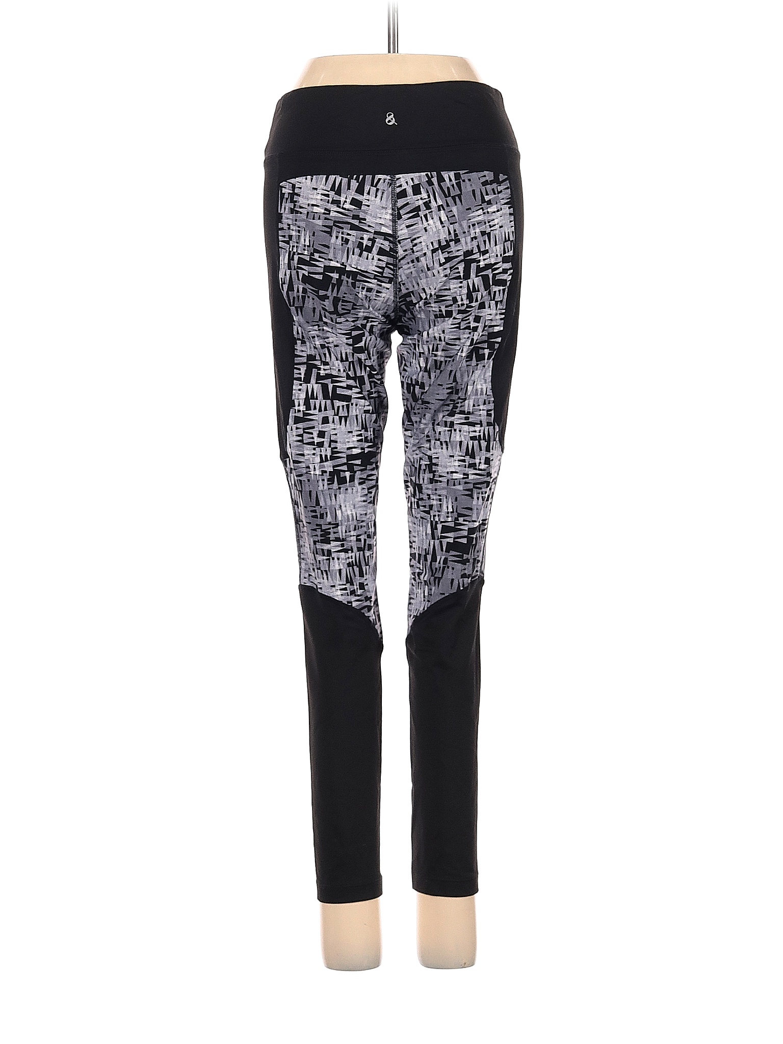 Lou & Grey Animal Print Leopard Print Multi Color Black Active Pants Size S  - 85% off