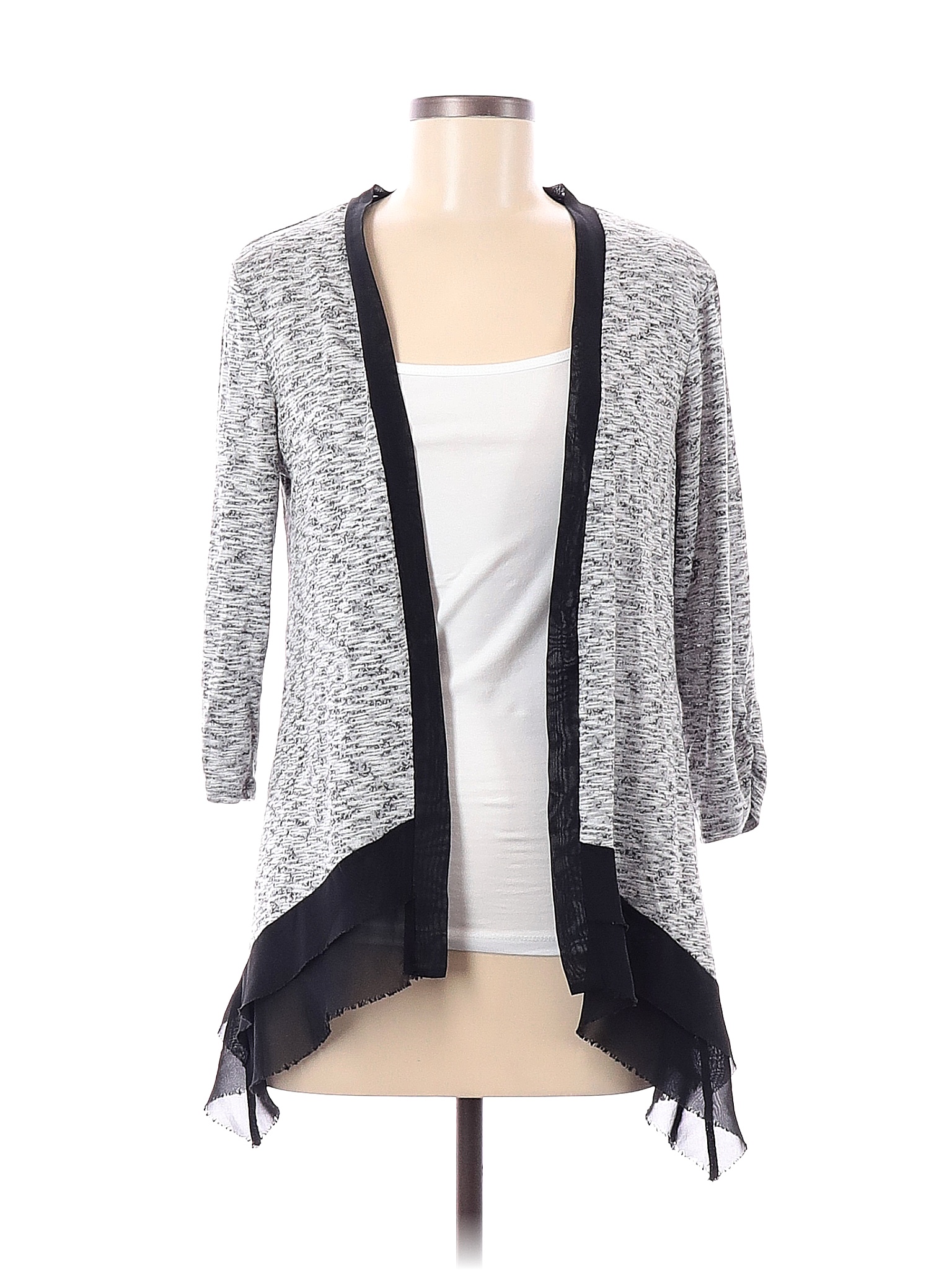 AB Studio Gray Cardigan Size M - 70% off | thredUP