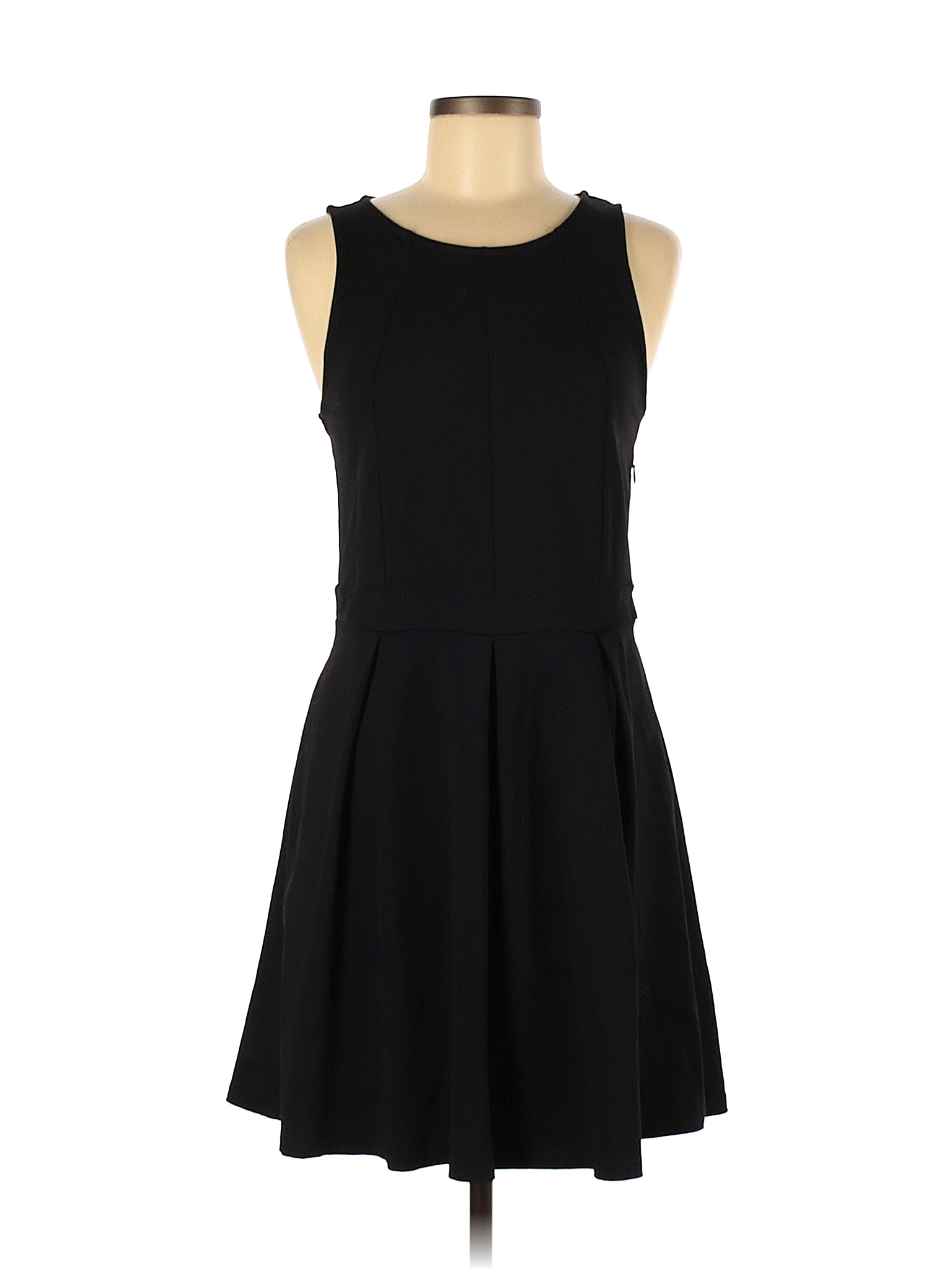 Cynthia Rowley TJX Solid Black Casual Dress Size M - 77% off | thredUP