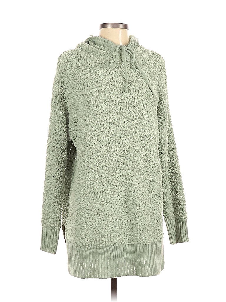 Zenana Premium Solid Green Pullover Hoodie Size S - 58% off | thredUP