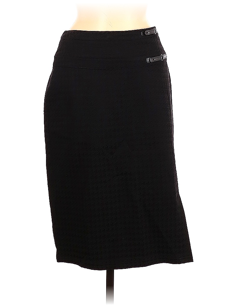 Doncaster Solid Black Casual Skirt Size 8 - 94% off | thredUP