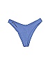 Zaful Solid Blue Swimsuit Bottoms Size 8 - photo 1