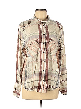 Free People Long Sleeve Button-Down Shirt (view 1)