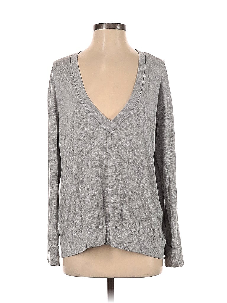 Pre-owned Lulus Cardigan Sweater In Gray