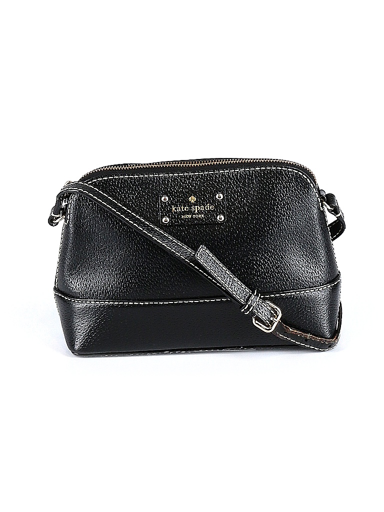 Kate Spade New York 100% Leather Black Leather Crossbody Bag One Size - photo 1