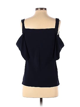 Jason Wu Collective Navy Cold Shoulder Top (view 2)