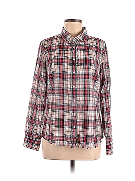 J.Crew Factory Store Long Sleeve Button-Down Shirt (view 1)