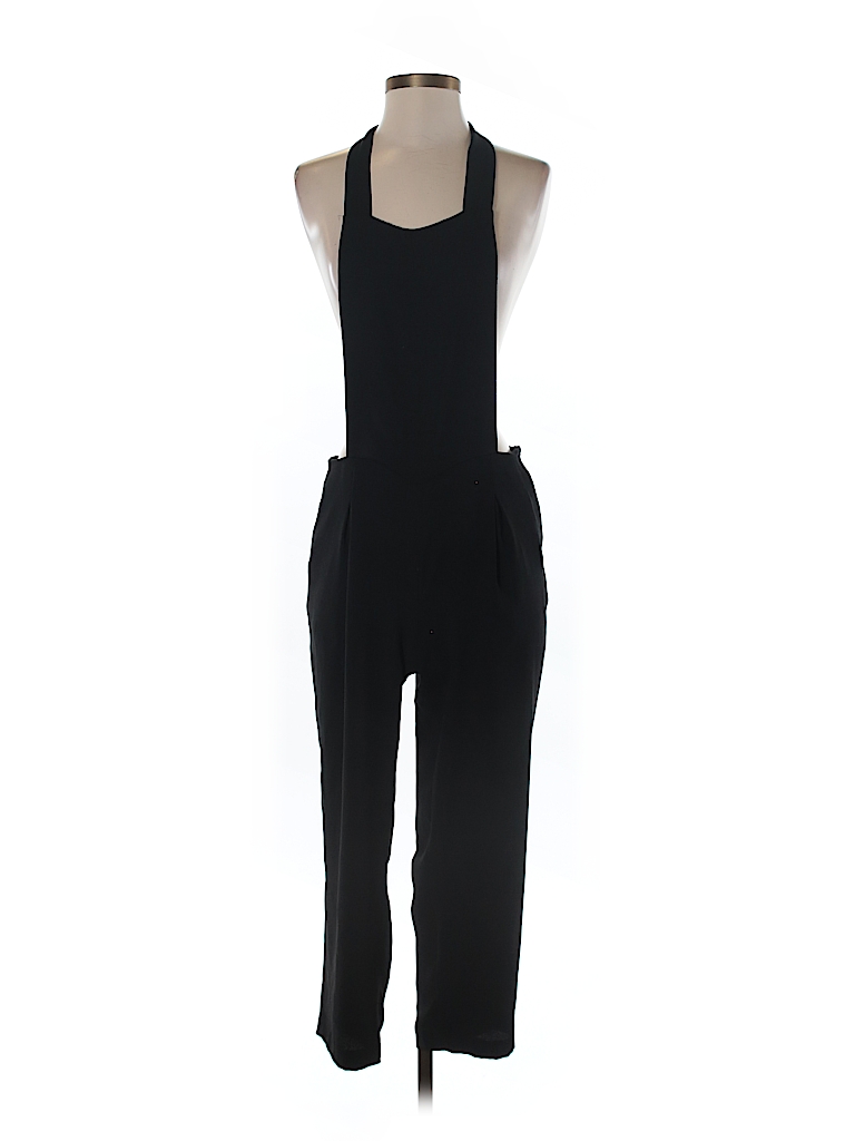 Zara Basic 100% Polyester Solid Black 
