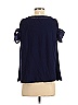 Akemi + Kin 100% Cotton Blue Short Sleeve Top Size S - photo 2