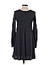 Old Navy Solid Gray Casual Dress Size XS - photo 2