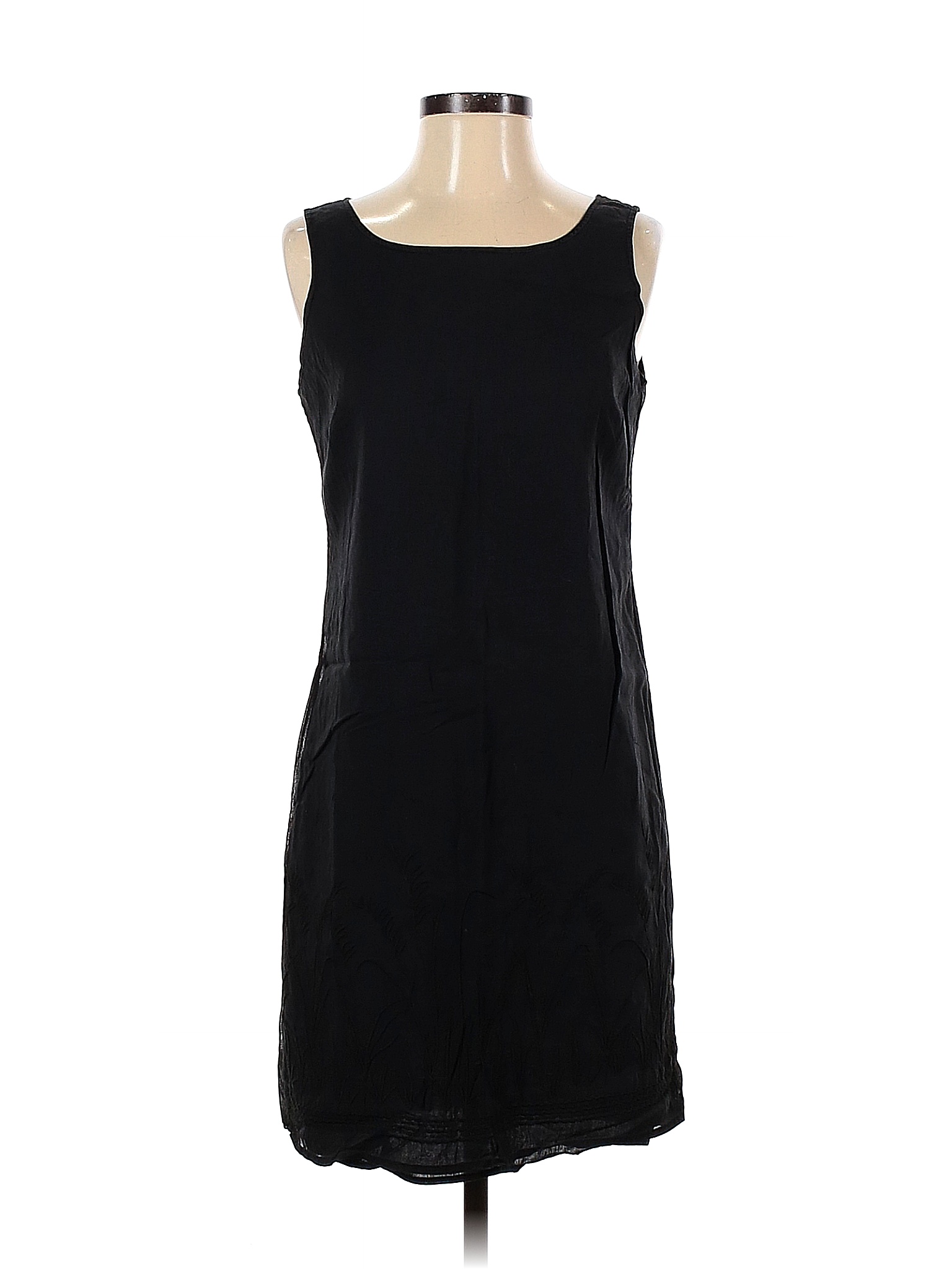 Valerie Stevens 100% Cotton Solid Black Casual Dress Size S - 64% off ...