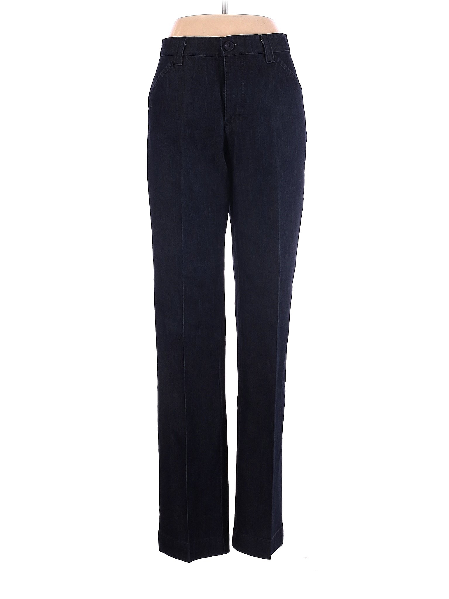 Lee Solid Blue Casual Pants Size 6 69 off thredUP