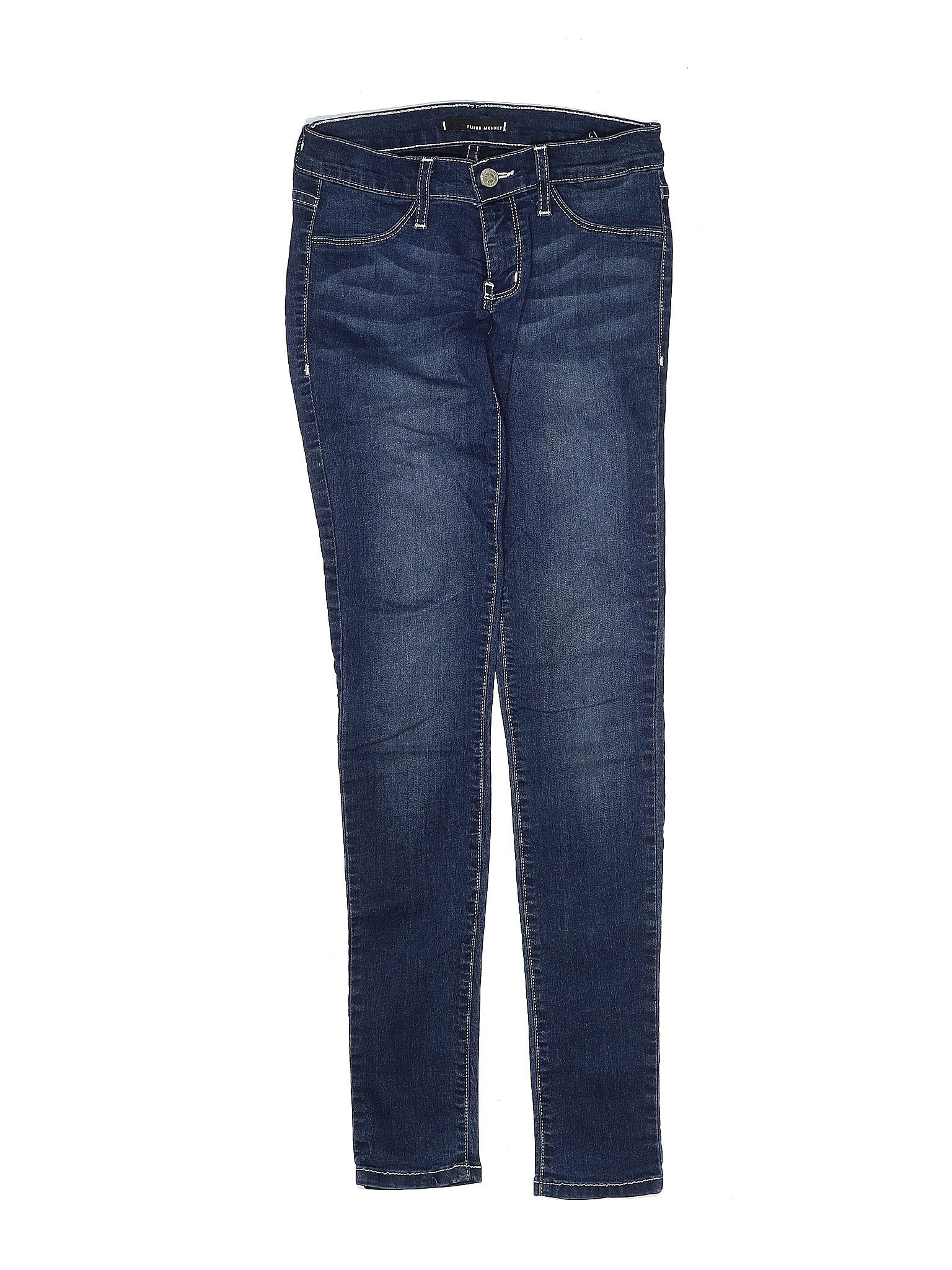Flying Monkey Solid Blue Jeans Size 1