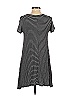 Elan Stripes Gray Black Casual Dress Size S - photo 2