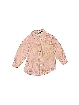 Velvet + Tweed Long Sleeve Button-Down Shirt (view 1)