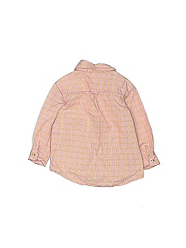 Velvet + Tweed Long Sleeve Button-Down Shirt (view 2)