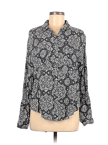 En Creme Long Sleeve Blouse (view 1)
