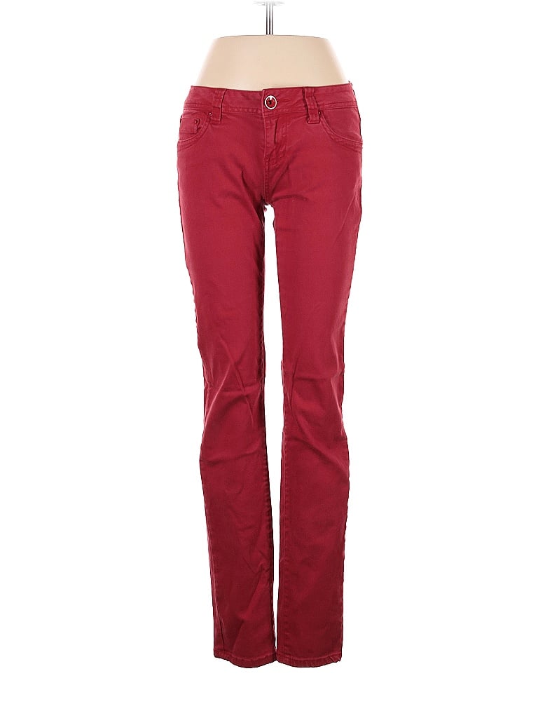 L.A. Idol Hearts Red Jeans Size 5 - photo 1