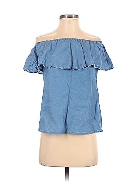 American Rag Cie Short Sleeve Blouse (view 1)