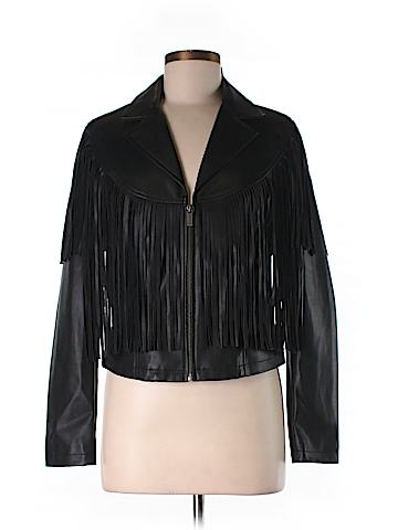 Bagatelle Faux Leather Jacket - front