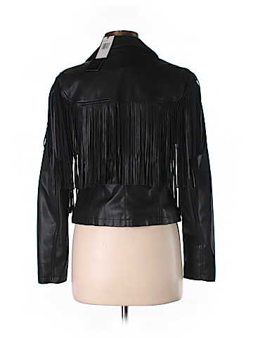 Bagatelle Faux Leather Jacket - back