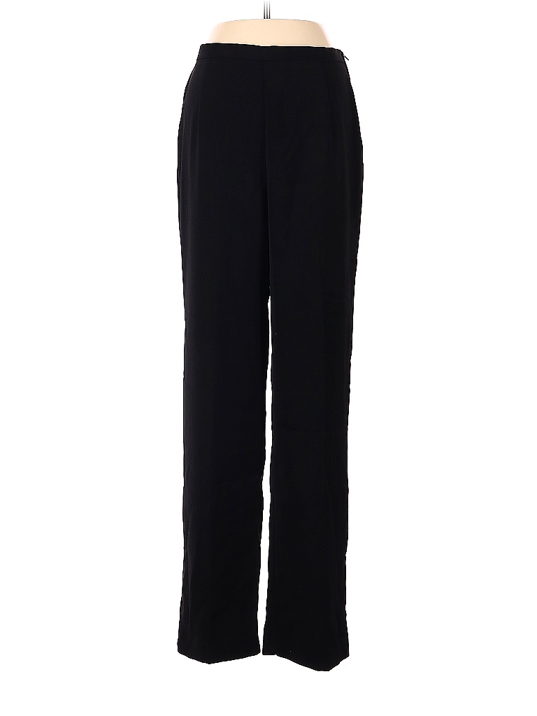 Sag Harbor 100% Polyester Solid Black Dress Pants Size S - 71% off ...